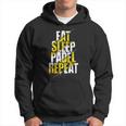 Eat Sleep Padel Repeat Padel Tennis Divertido Padelista Sin Mangas Sudadera