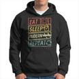 Eat Sleep Rowing Repeat Rowing Kapuzenpullover