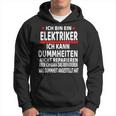 Electrician Humour Saying Electrician Kapuzenpullover