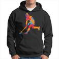 Field Hockey Colourful Hockey Player Children's Hockey Boys Kapuzenpullover