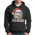 Fleece Navidad Feliz Navidad Sheep Christmas Kapuzenpullover