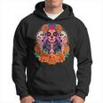 Fleurs De Crâne De La Catrina Dia De Los Muertos Sweat à capuche