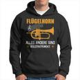 Flugelhorn Flügelhornist Instrument Slogan Kapuzenpullover