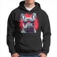 French Bulldog With Sunglasses Kapuzenpullover