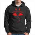 Angel Devil Costume Kapuzenpullover