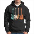 Guitarra Eléctrica Retro Bajo Guitarra Guitarra Banda De Música Rock Sudadera