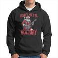 Heavy Metal Santa Claus Rock Holiday Navidad Música Rock Sudadera