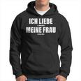 Herren Ich Liebe Meine Frau Ehemann Sarkasmusalentinstag Spruch Kapuzenpullover