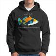 Humuhumunukuapua'a Olelo Hawaiian Reef Triggerfish Kapuzenpullover