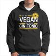 Ich Binegan Ich Trinke Gin Tonic X Lecker Gin Kapuzenpullover