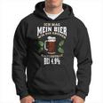 Ich Mag Mein Bier Kaltgestellt Kapuzenpullover