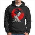 Impresionante Geisha Samurai Pintura Japonesa Tradicional A Sudadera
