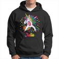 Julia Nombre Personalizado Regalo Cumpleaños Unicornio Sudadera