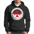 Knights Templar Cross And Seal Knight Kapuzenpullover