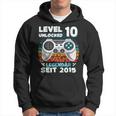 Level 10 Years Birthday Young Gamer 2015 Birthday Kapuzenpullover