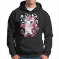 Lindo Unicornio De Boxeo Sudadera