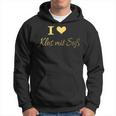 I Love Klos With Sauce Franken Dumplings Upper Franken Heart Kapuzenpullover