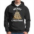 Merry Christmas Pug Dog Star Christmas Tree Kapuzenpullover