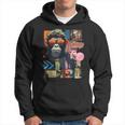 Mono Frontprint Arte Gráfico Animal Obra De Arte Monkey Sudadera