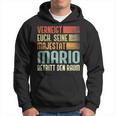 Name Mario -Erneigt Euch Seine Majestät Mario Kapuzenpullover