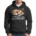 Offizielles Schlaf Bullterrier Hunde Hund Hunderasse Kapuzenpullover