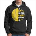 Padelista Divertido Jugador Padel Eat Sleep Padel Repeat Sudadera