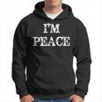 I Come In Peace I'm Peace Couples Matching Kapuzenpullover