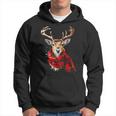 Reindeer Graphic Illustration Reindeer Kapuzenpullover