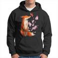 Renard Japonais En Fleurs De Cerisier Kawaii Sweat à capuche