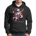 Santa Claus Guitar Ugly Christmas Jumper Kapuzenpullover