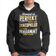 Skatspieler Skat Card Games Slogan Kapuzenpullover