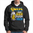 Snus Darum Bin Ich Hier Swedish Chewing Tobacco Kapuzenpullover