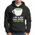 Solo Un Chico Al Que Le Encanta El Té Matcha Sudadera