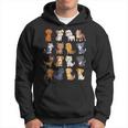 Un Montón De Simpáticos Perros Kawaii De Dibujos Animados Sudadera