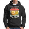 Vintage Creen Que Estoy Loco Pero Me Gusta Milanesa Lover Sudadera