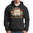 Vintage I Do What I Want Cat Lovers Sudadera