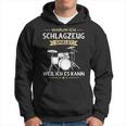 Warum Ich Drums Spiele Drummer Kapuzenpullover