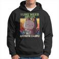 I Like Weed Cats And Maybe 3 People Cat Cannabis Grass Kapuzenpullover