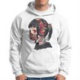 Anime Manga Gráfico Ojos Rojos Arte Anime Sudadera