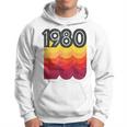 Años 80 Estilo Retro Cumpleañosintage 1980 Sudadera
