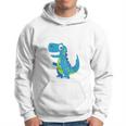 Children's 4Th Birthday Boy Dino T-Rex Dinosaur 4 Birthday Kapuzenpullover