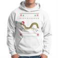 Eel I Want For Christmas I Angler Ugly Christmas Sweater Kapuzenpullover