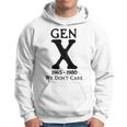 Gen X 1965 1980 Ist Es Uns Egal Kapuzenpullover