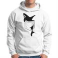 Casual Killer Whale Orca In Your Pocket Blue Kapuzenpullover