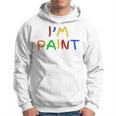 I Love To Finger Paint Finger Painting Finger Paints I'm Paint Kapuzenpullover