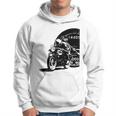 Motorcycle Heartbeat Biker Line Frequency Motorcycle Kapuzenpullover