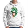 Sunglasses Green Snake Hair Hairstyle Medusa Kapuzenpullover