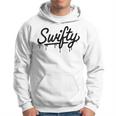 Swifty Fan Merch Ns First Name Taylor Outfit Drip Gray Kapuzenpullover