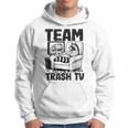 Team Trash Tv Raccoon Gray Kapuzenpullover