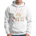 Vintage Choose Joy Find Peace Mensaje Positivo Manga Larga Sudadera